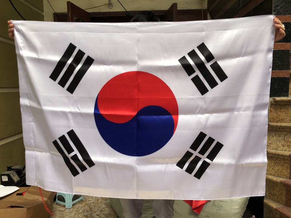 Cờ Hàn Quốc 80 x 1m2